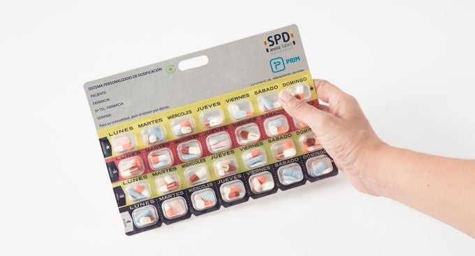 pastillero de farmacia